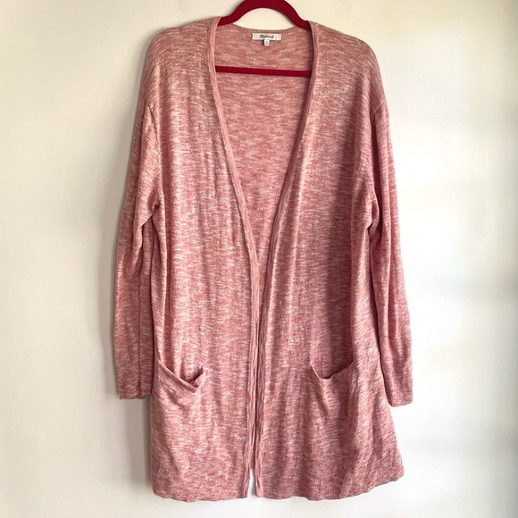 Madewell Sweaters - Madewell Open Front Lightweight Knit Cardigan Size XL